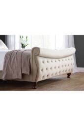 Birlea Copenhagen Upholstered Fabric Bed in Brown - Size: King - thumbnail 3