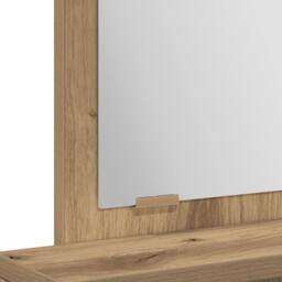 Berkfield Home Dressing Table with Drawers Artisan Oak 50x41x140 cm in Brown - Size: 50 x 41 x 140 cm - thumbnail 9