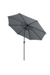H&O Direct Outdoor 3m Traditional Garden Parasol（Base not included） in Dark Grey - thumbnail 4