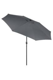 H&O Direct Outdoor 3m Traditional Garden Parasol（Base not included） in Dark Grey - thumbnail 5