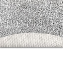 Berkfield Home Shaggy Rug with Latex Backing Grey √∏120 cm - Size: Medium - thumbnail 5