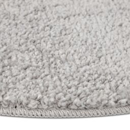 Berkfield Home Shaggy Rug with Latex Backing Grey √∏120 cm - Size: Medium - thumbnail 7