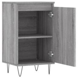 Berkfield Home Sideboards 2 pcs Grey Sonoma 40x35x70 cm Engineered Wood - Size: 40 x 35 x 70 cm - thumbnail 7