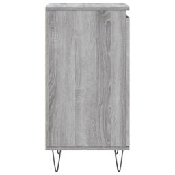 Berkfield Home Sideboards 2 pcs Grey Sonoma 40x35x70 cm Engineered Wood - Size: 40 x 35 x 70 cm - thumbnail 8