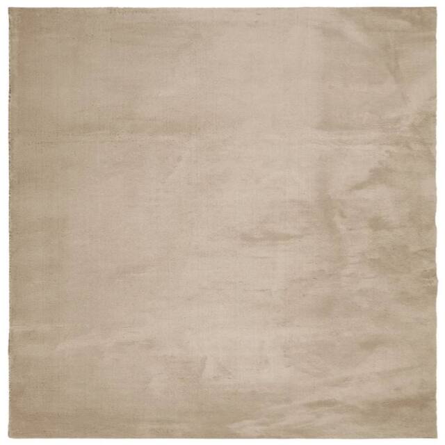 Berkfield Home Rug HUARTE Short Pile Soft & Washable Sand 240x240 cm in Light Sand - Size: Medium - image 1