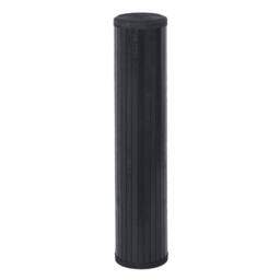 Berkfield Home Rug Rectangular Black100x300 cm Bamboo in Black - Size: Medium