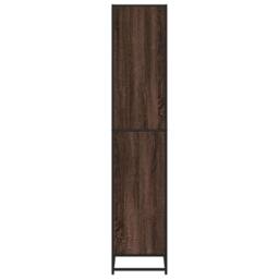 Berkfield Home Modern Bookcase Brown Oak 60x35x170.5 cm Engineered Wood - thumbnail 5