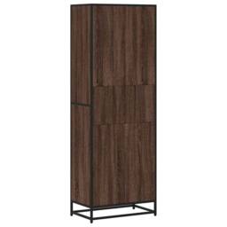 Berkfield Home Modern Bookcase Brown Oak 60x35x170.5 cm Engineered Wood - thumbnail 6
