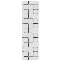 Berkfield Home Shower Roller Blind 80x240 cm Fabric Width 76 cm in White