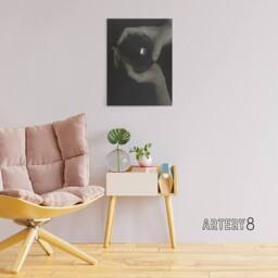 "Artery8 The Crystal Ball Rebecca Strand Stieglitz Canvas Wall Art Print in Grey - Size: W12"" x H16""" - thumbnail 3