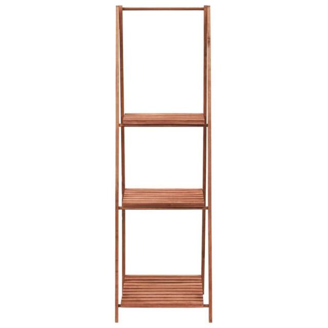 Berkfield Home Plant Stand Cedar Wood 45x40x145 cm in Brown - Size: 45 x 40 x 145 cm - image 1