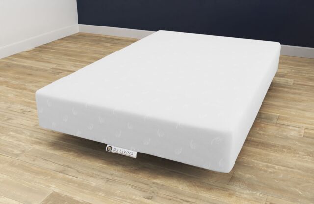 DS Living Pureflex Memory Foam Orthopaedic Mattress 25CM Thick, Soft & Supportive in Off-White - Size: Single - image 1