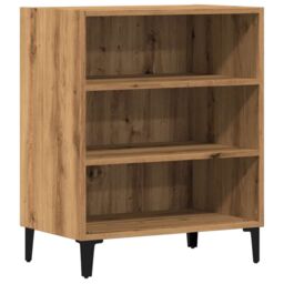 Berkfield Home Sideboard Artisan Oak 57x35x75 cm Engineered Wood in Brown - Size: 57 x 35 x 75 cm - thumbnail 2