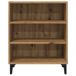 Berkfield Home Sideboard Artisan Oak 57x35x75 cm Engineered Wood in Brown - Size: 57 x 35 x 75 cm - thumbnail 4