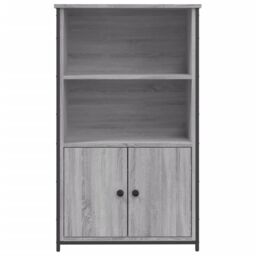Berkfield Home Highboard Grey Sonoma 62x32x103.5 cm Engineered Wood - thumbnail 5