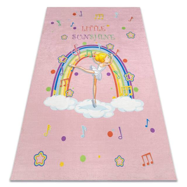RugsX Bambino Rug in Pink - Size: 140 cm x 200 cm - image 1