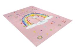 RugsX Bambino Rug in Pink - Size: 140 cm x 200 cm - thumbnail 3