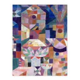Artery8 Paul Klee Framed Wall Art Print Casstle Garden Abstract Painting - Size: A3 - thumbnail 3