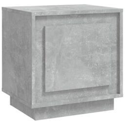 Berkfield Home Bedside Cabinet Concrete Grey 44x35x45 cm Engineered Wood - Size: 44 x 35 x 45 cm - thumbnail 2