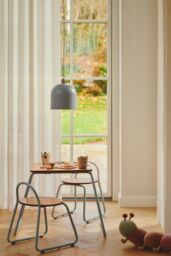 Nordlux Gaston Pendant Light Blue Metal Bedroom E27 Mains 20cm - thumbnail 3