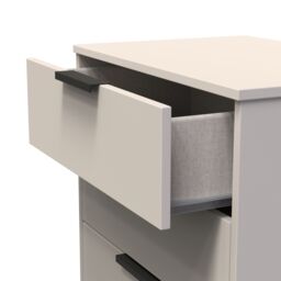 Ready Assembled 2 U Fuji 3 Drawer Chest (Ready Assembled) in Taupe - thumbnail 5
