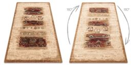 RugsX Wool Omega Rug in Beige - Size: 66 cm x 100 cm - thumbnail 3