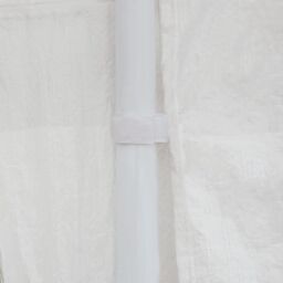 OHS Garden Gazebo Outdoor Party Tent Canopy PE Awning Marquee Waterproof in White - Size: Large - thumbnail 6