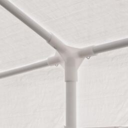 OHS Garden Gazebo Outdoor Party Tent Canopy PE Awning Marquee Waterproof in White - Size: Large - thumbnail 5