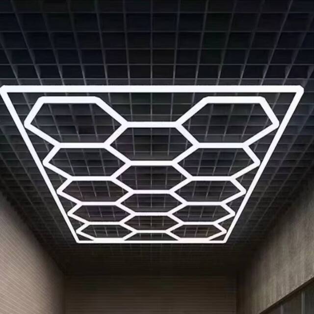 Kelvenix LED Lighting Car Detail Home Garage Workshop Retail Honeycomb in White - image 1