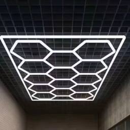 Kelvenix LED Lighting Car Detail Home Garage Workshop Retail Honeycomb in White - thumbnail 1