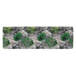 Benjamin Tate Design Green Flowers Runner Rug in Natural - Size: 67 cm x 230 cm - thumbnail 1