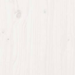 Berkfield Home Decorative Bookcase Headboard L-Shaped White 150 cm Solid Wood Pine - thumbnail 8