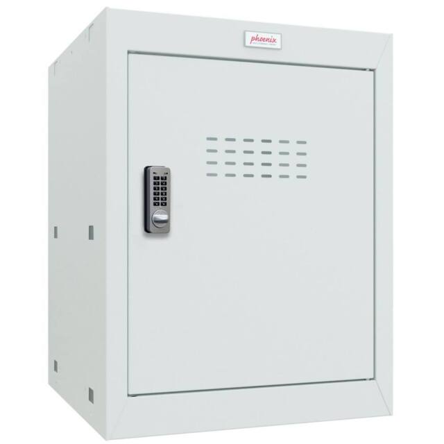 Phoenix Safe Company Size 2 Light Grey Cube Locker with Electronic Lock, CL0544GGE, 66L - Size: 500mm - image 1