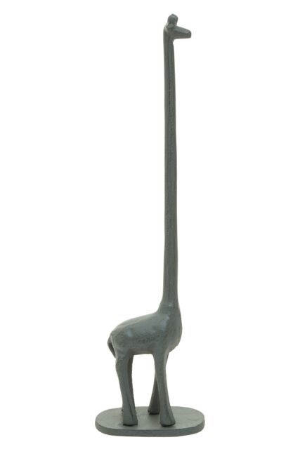 Orsina Fauna Grey Giraffe Toilet Roll Holder - image 1