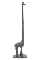 Orsina Fauna Grey Giraffe Toilet Roll Holder - thumbnail 1