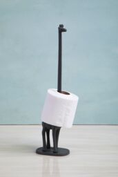 Orsina Fauna Grey Giraffe Toilet Roll Holder - thumbnail 4