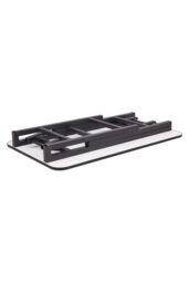 Living and Home Folding Table with Double Spring Mechanism in Black - thumbnail 7