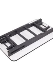 Living and Home Folding Table with Double Spring Mechanism in Black - thumbnail 8