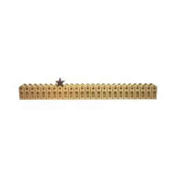 Ivyline Nordic Wooden Advent Calendar H6cm W70cm made with consciously sourced wood Mango wood in Natural - thumbnail 2