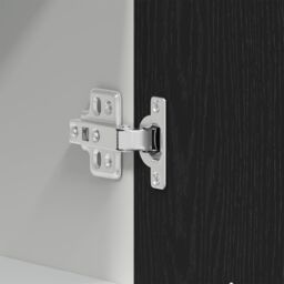 Berkfield Home Black Oak Hanging Cabinet 60x31x60 cm Made of Engineered Wood - Size: 60 x 31 x 60 cm - thumbnail 9