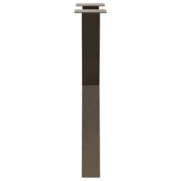 Berkfield Home Dining Table Legs X-Shaped 2 pcs Natural Steel 50x(72-73) cm Steel in Brown - thumbnail 6