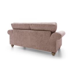 Abakus Direct Ingrid 2 Seater Sofa in Woodrose in Pink - thumbnail 4
