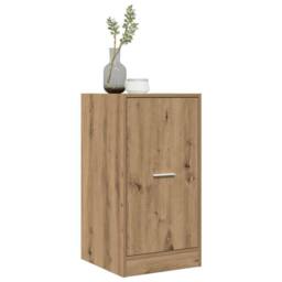 Berkfield Home Apothecary Cabinet Artisian Oak 40x41x77.5 cm Engineered Wood in Brown - thumbnail 3