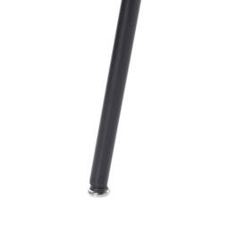 Wyld and Coco Round Garden Dining Table 64 cm Black Powder Coat Iron Rust - thumbnail 6
