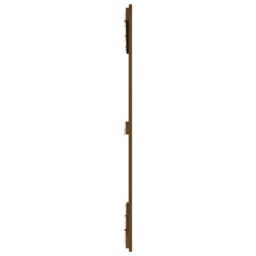 Berkfield Home Wall Headboard Honey Brown 127.5x3x110 cm Solid Wood Pine - thumbnail 5