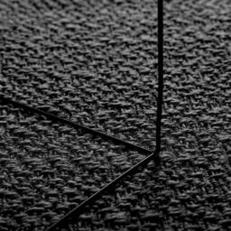 Berkfield Home Rug ZIZUR Anthracite 200x290 cm Jute Look Indoor & Outdoor in Charcoal - Size: Medium - thumbnail 4