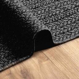 Berkfield Home Rug ZIZUR Anthracite 200x290 cm Jute Look Indoor & Outdoor in Charcoal - Size: Medium - thumbnail 8