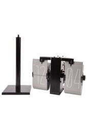 PRESENT TIME Karlsson No Case Mini Flip Clock Rack - Black/Grey in Black - thumbnail 3