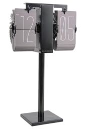 PRESENT TIME Karlsson No Case Mini Flip Clock Rack - Black/Grey in Black - thumbnail 6