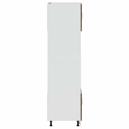 Berkfield Home Oven Cabinets 2 pcs Porto Smoked Oak Engineered Wood in Brown - thumbnail 6